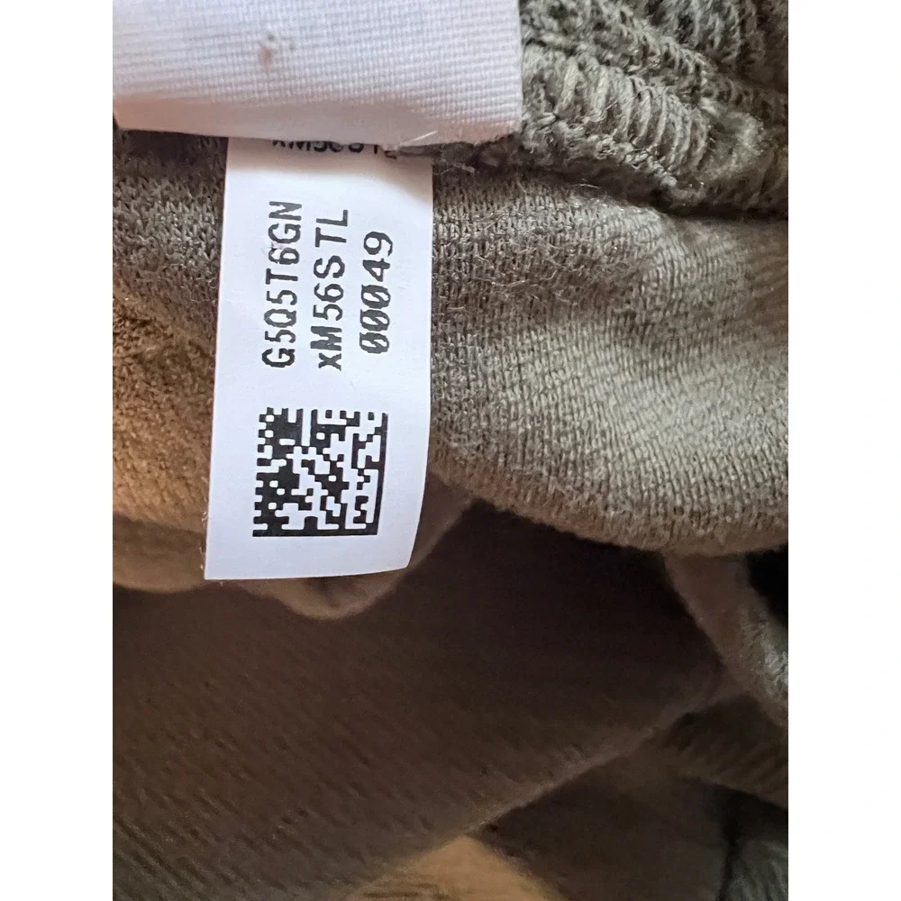 OFFLINE by Aerie Ribbed Flare Leggings and Corset Crop Top Set Olive Green Small